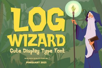 Log Wizard Free Font