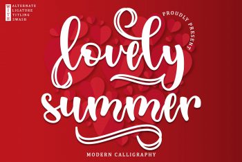 Lovely Summer Free Font