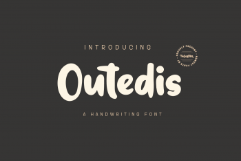 Outedis Free Font