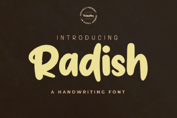 Radish Free Font