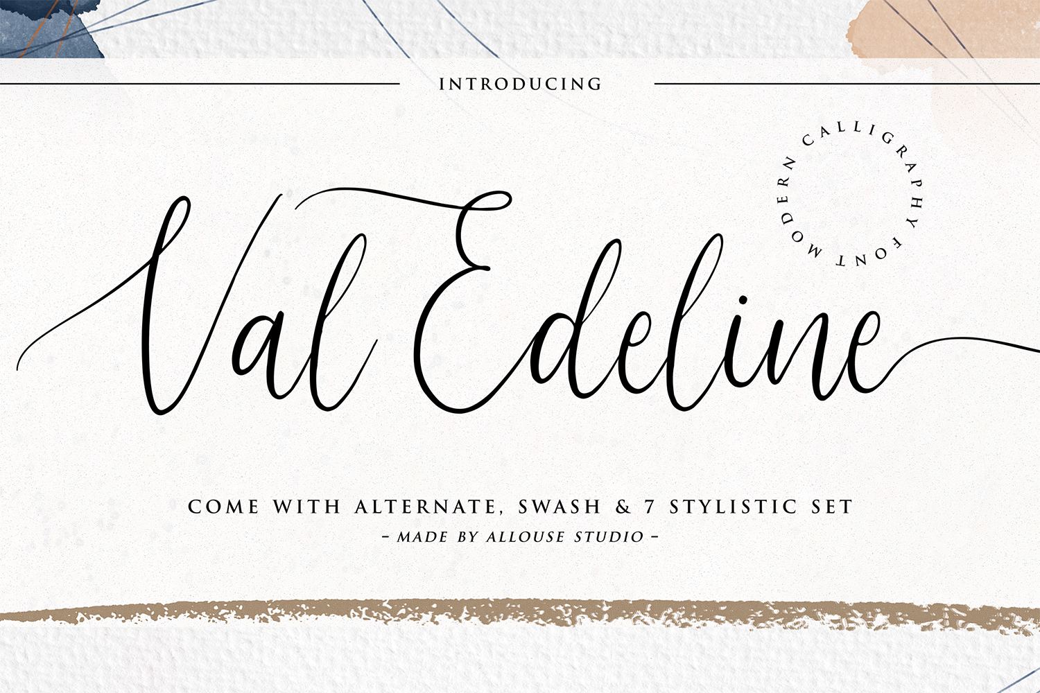 Val Edeline Free Font