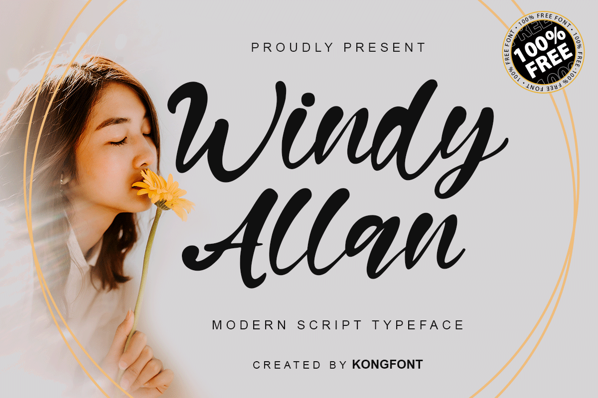 Windy Allan Free Font
