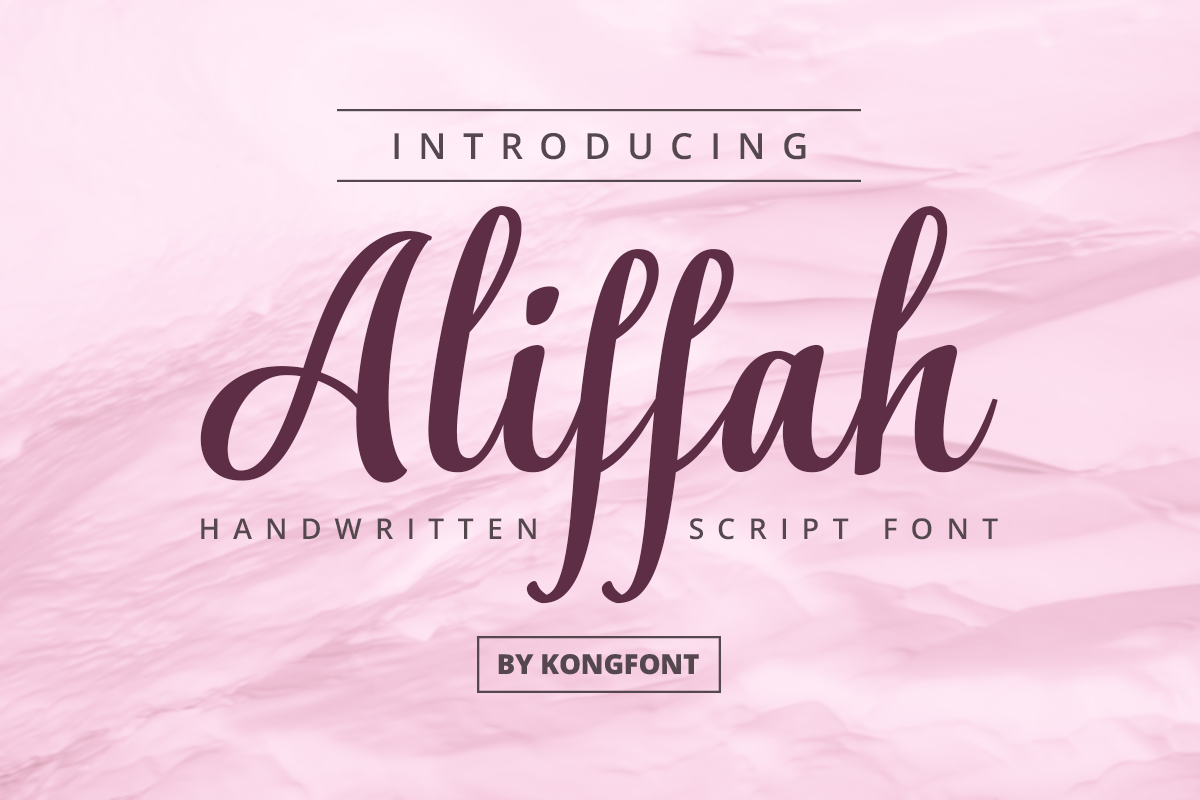 Aliffah Free Font