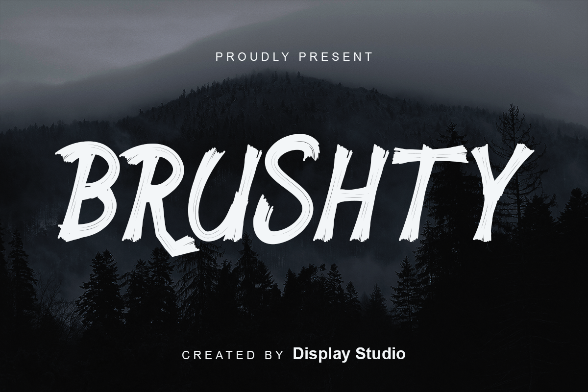Brushty Free Font