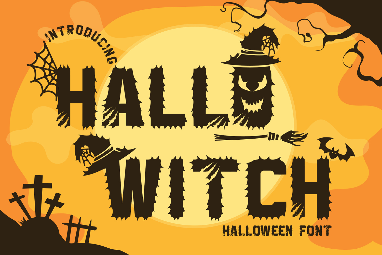 Hallo Witch Free Font