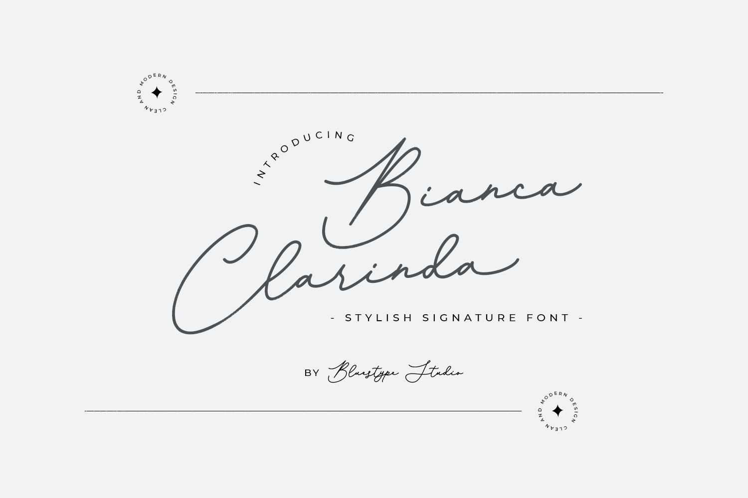 Bianca Clarinda Free Font
