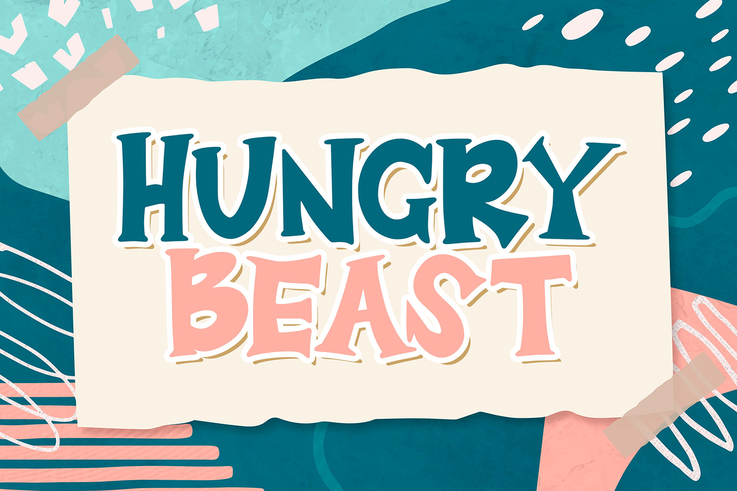 Hungry Beast Free Font