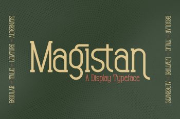 Magistan Free Font