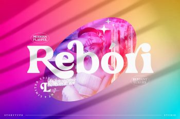 Rebori Modern Free Font