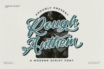 Rough Anthem Free Font